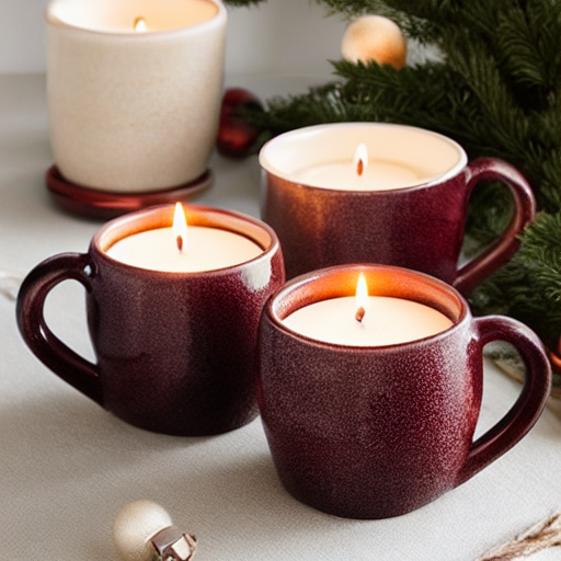 Mulled Wine Stoneware Mugs (Set of Two)