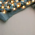 Glass Icicle Garland thumbnail 4