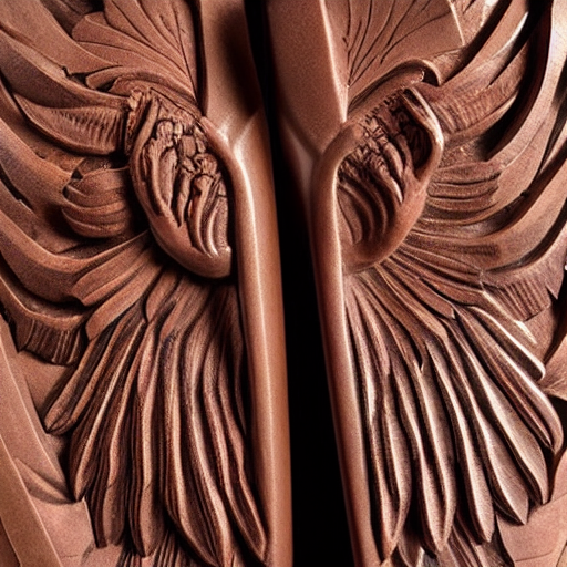 Hand-Carved Wooden Angel Ornament thumbnail 3