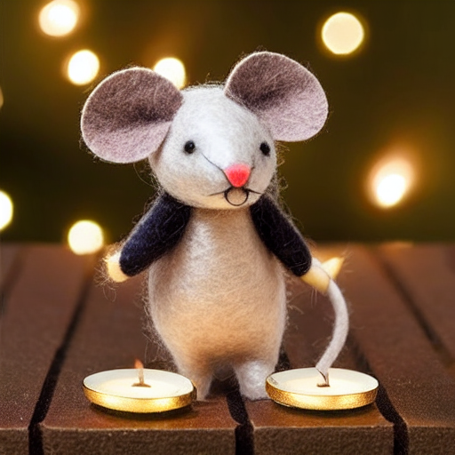 Felt Mouse Caroler Trio thumbnail 2