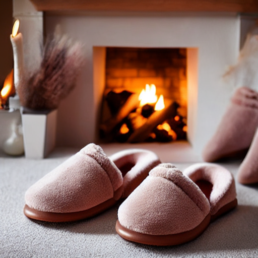 Fireside Slippers with Shearling Trim thumbnail 2