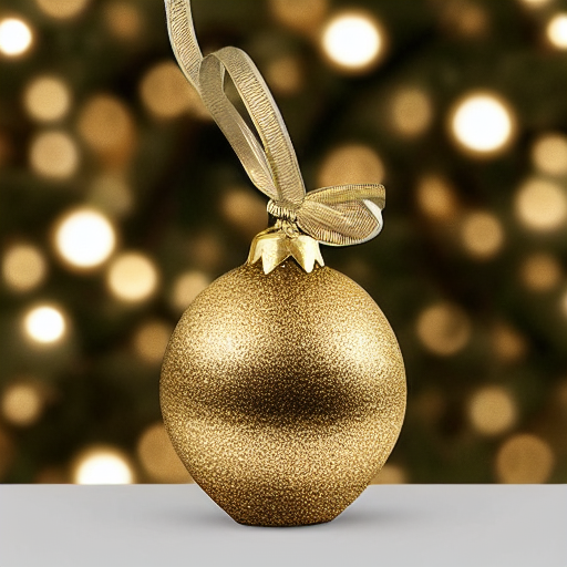 Gilded Acorn Ornaments