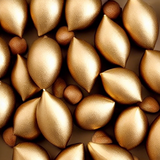 Gilded Acorn Ornaments thumbnail 2