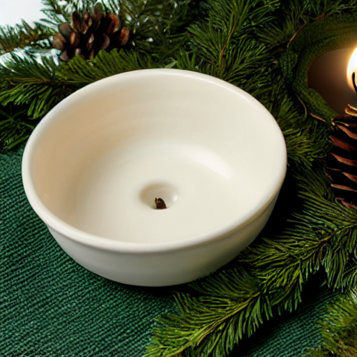 Christmas Pudding Serving Bowl