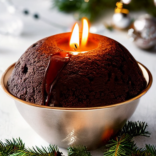 Christmas Pudding Serving Bowl thumbnail 2