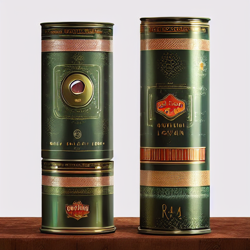 Victorian Tea Caddy Tin thumbnail 5