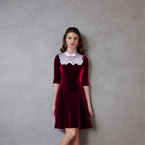 Candlelight Velvet Dress