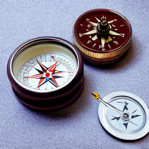 Brass Pocket Compass thumbnail 2