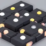 Wooden Domino Set thumbnail 2