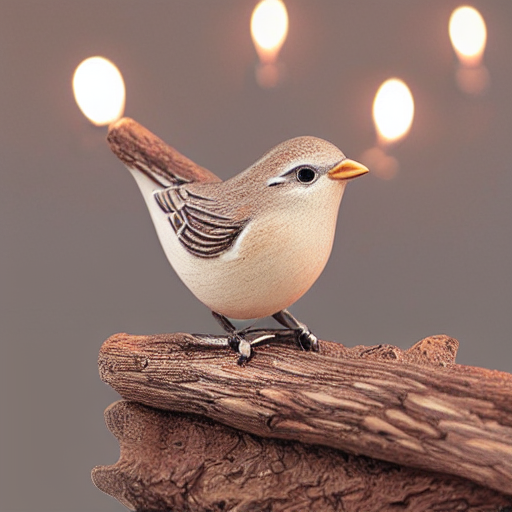 Feathered Robin Clip Ornament
