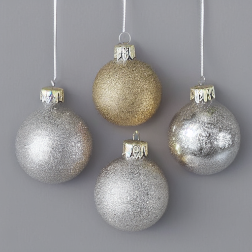 Mercury Glass Tree Ornaments