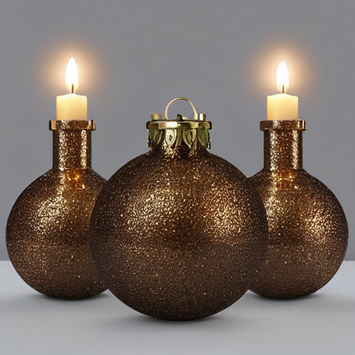 Mercury Glass Tree Ornaments thumbnail 5