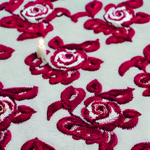 Winter Rose Knitted Mittens thumbnail 2