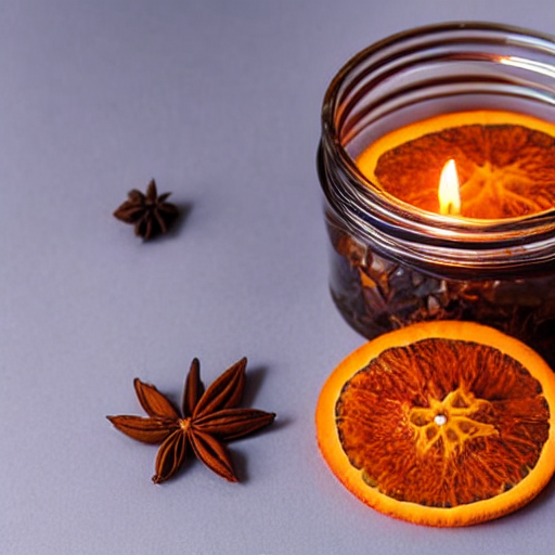 Star Anise & Vanilla Potpourri Jar