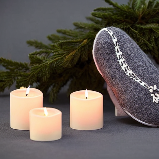 Woolen House Slippers – Holly  1 