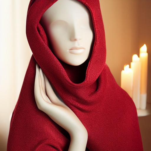 Forest Green Wool Cloak thumbnail 2