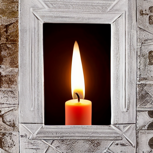 Candlelit Glass Village Scene thumbnail 2