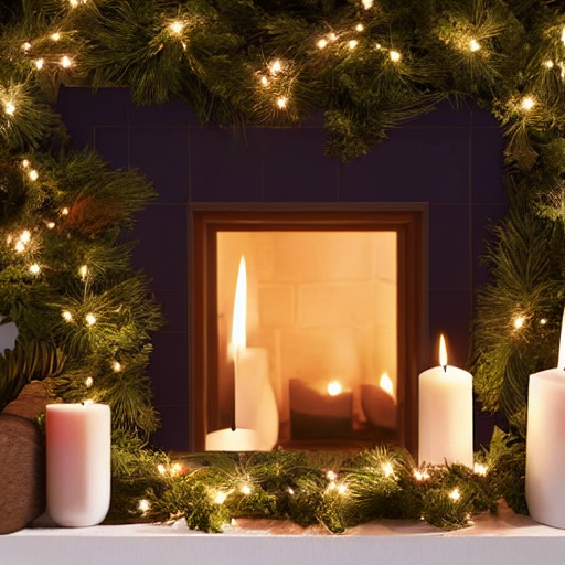 Candlelit Glass Village Scene thumbnail 4