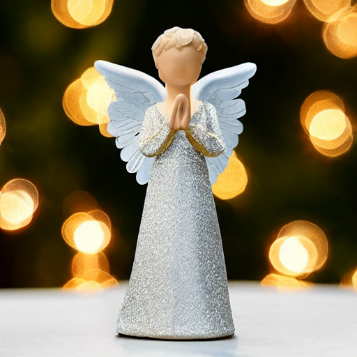 Golden Angel Tree Topper thumbnail 2