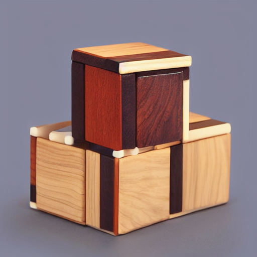 Vintage Puzzle Cube 1 