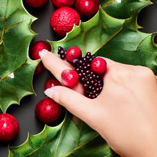 Holly Garland Ceramic Pitcher thumbnail 3